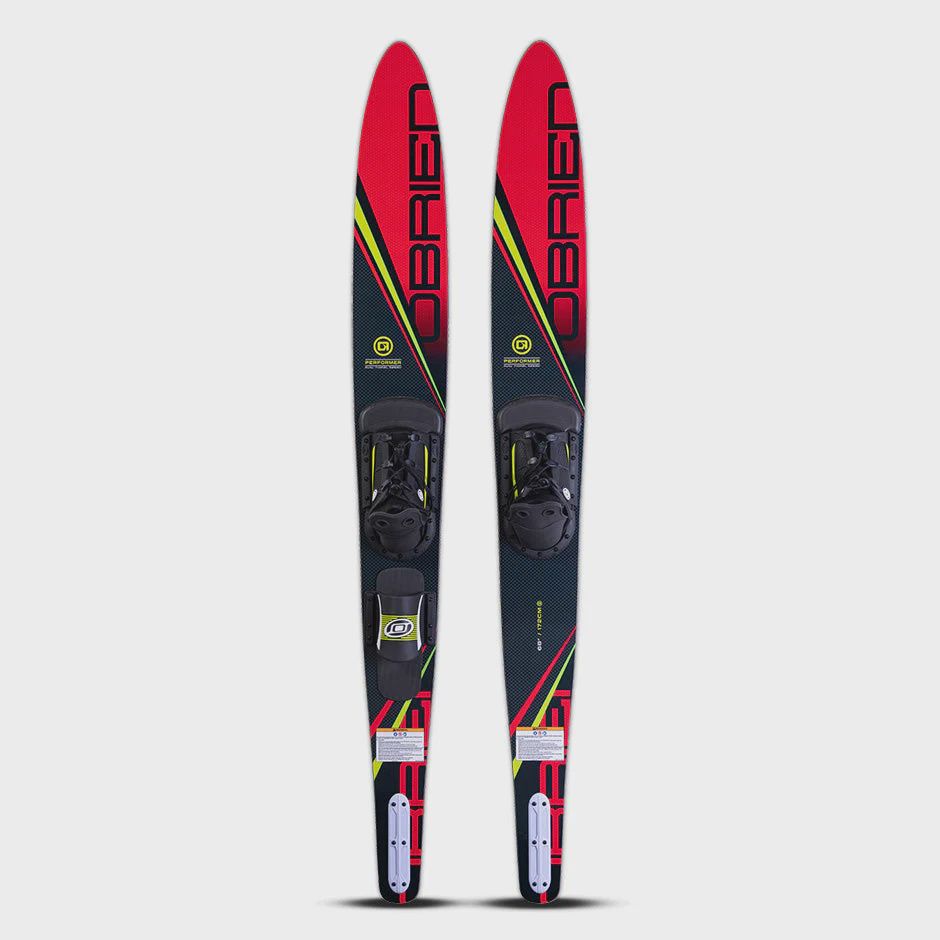 OBRIEN COMBO PERFORMER 68&quot; WATER SKI PR. RED w/z8 rt std