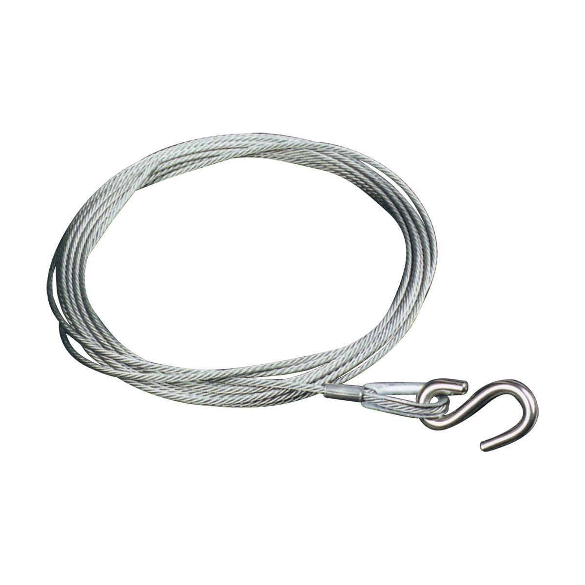 Winch Cable 6.0m X 4.0m S/s Hook