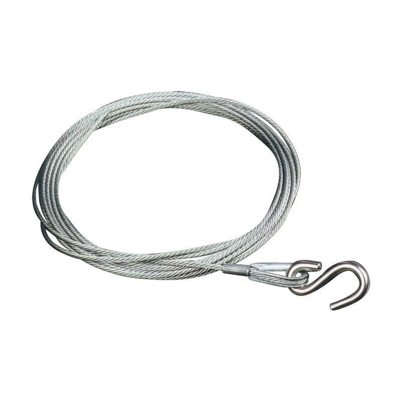 Winch Cable 10m X 5mm &amp; S Hook