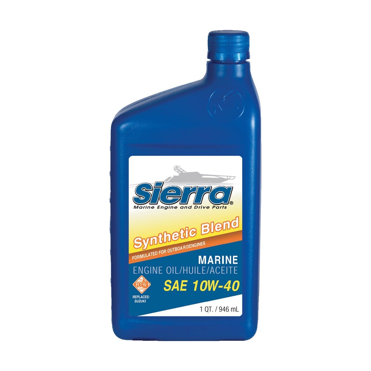 Sierra 10w-40 Syn. Blend Oil 3.785ltr