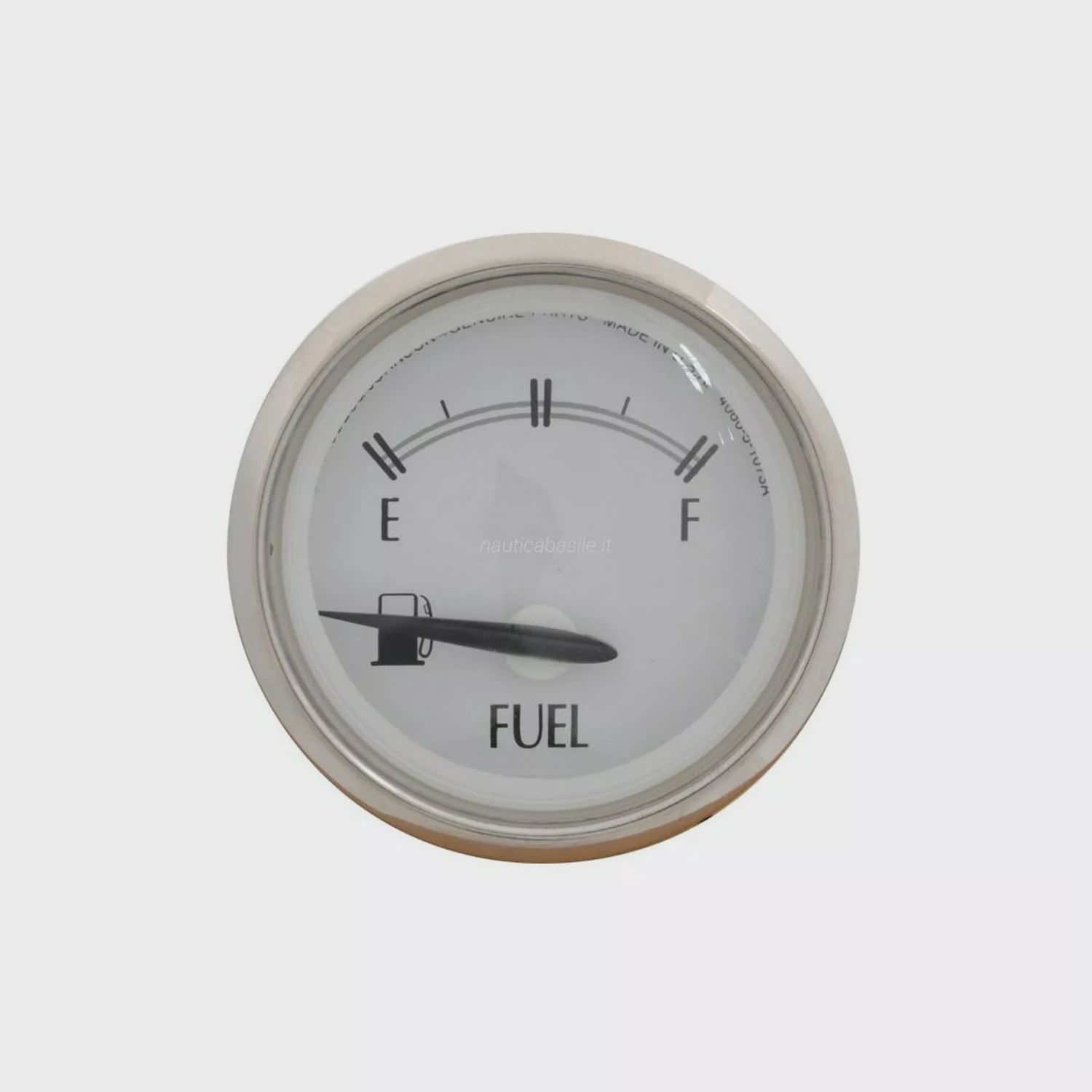 775797 Fuel Gauge Retro White