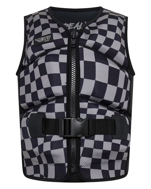 WING REALM JNR 10 BOUY VEST WARPED CHECK