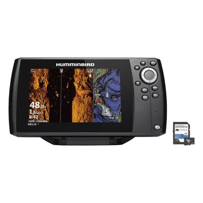 Humminbird helix 7 msi g4 with nav card
