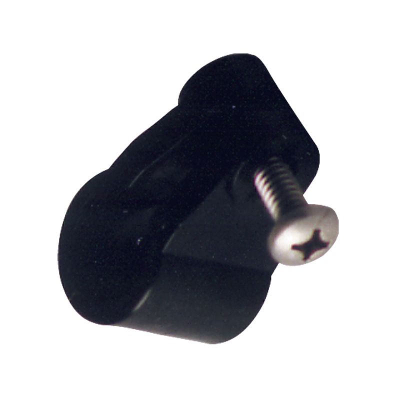 Canopy knuckle black 25mm