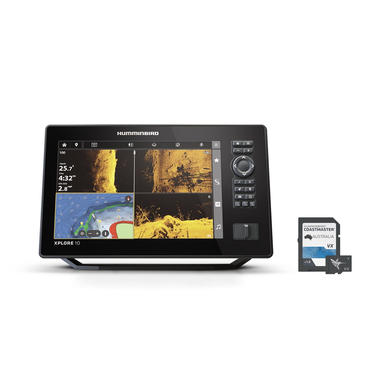 HUMMINBIRD XPLORE 10 CMSI INC NAV CARD104678AU