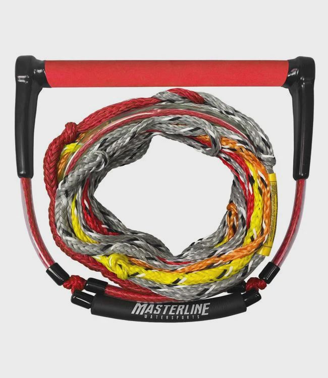 Masterline 5 loop Easy up Rope Suede 14&#39; Red Handle