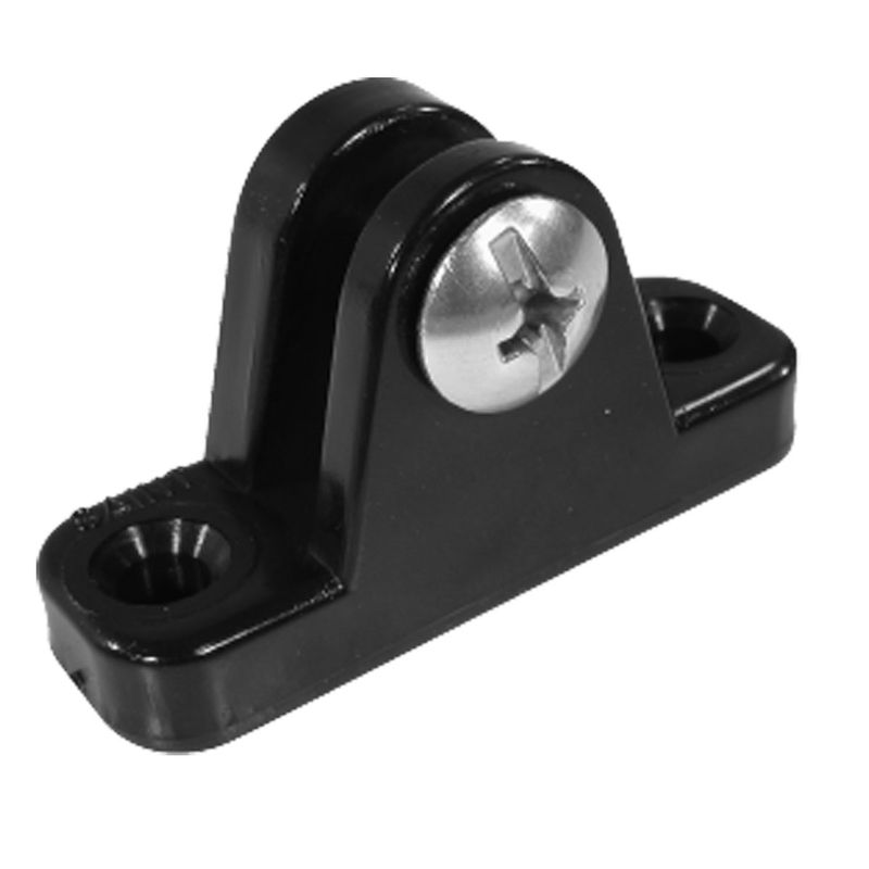 CANOPY DECK MOUNT 60 X 20mm black