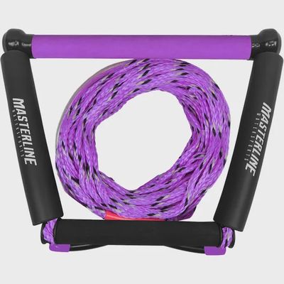 Masterline Kneeboard Combo 3 Loop Rope, Purple Suede