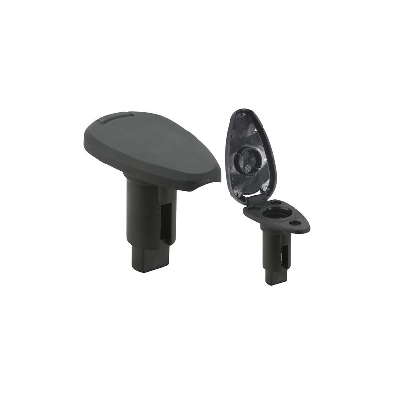 NAV LIGHT ATTWOOD ARMOUR BASE TEAR DROP 2 PIN BLK 121374