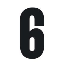 White Rego Pr Number 6