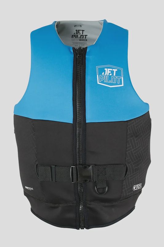 JETPILOT CAUSE MENS S-GRIP F/E ECO VEST BLUE XL