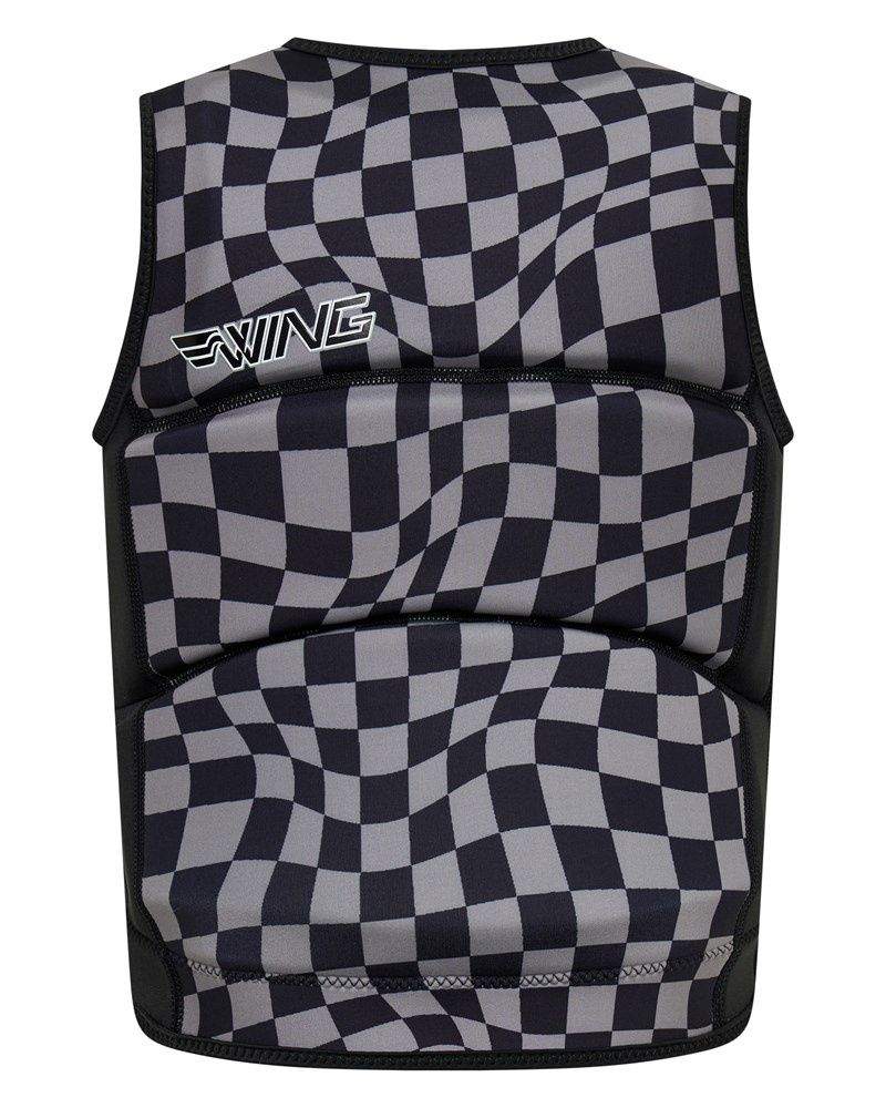 WING REALM JNR 14 BOUY VEST WARPED CHECK
