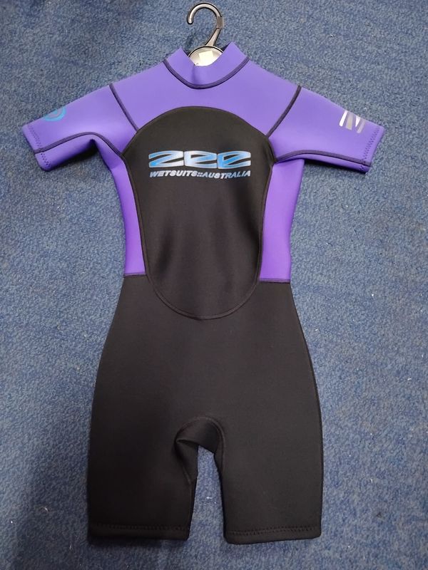 ZEE KIDS SPRING SUIT SIZE 12 PURPLE/BLACK