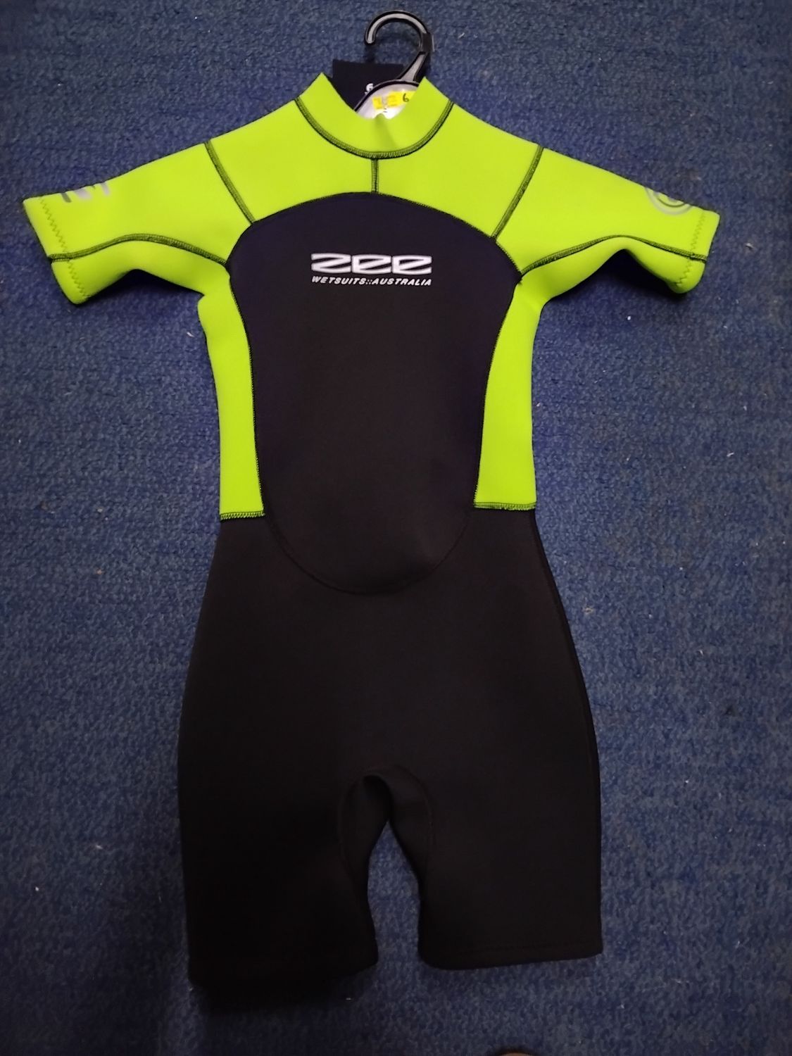 ZEE KIDS SPRING SUIT SIZE 12 LIME/BLACK
