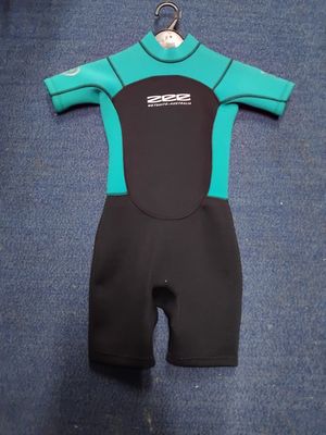 ZEE KIDS SPRING SUIT SIZE 2 LIME OR TEAL/BLACK
