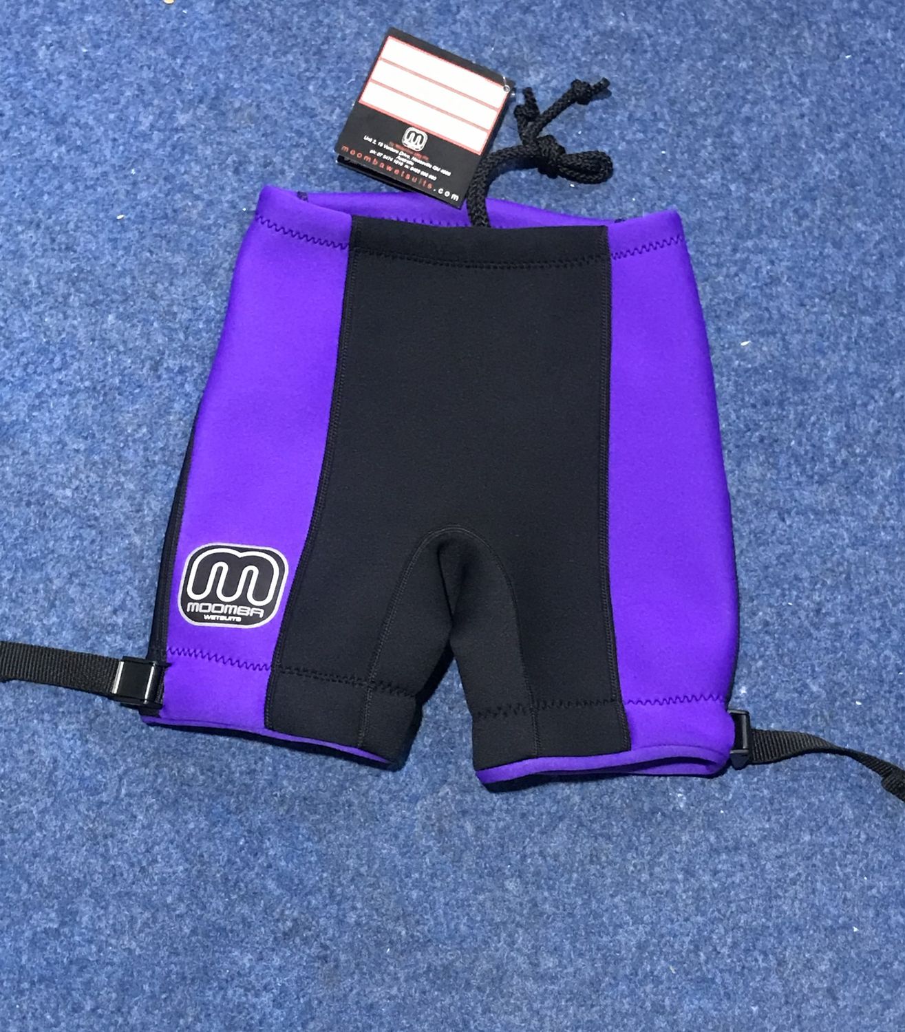 MOOMBA KIDS SKI SHORTS PURPLE SIZE 8