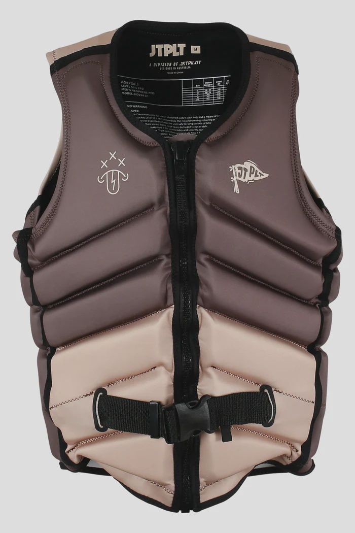 JETPILOT X HEATLEY X1 F/E ECO VEST BROWN MED
