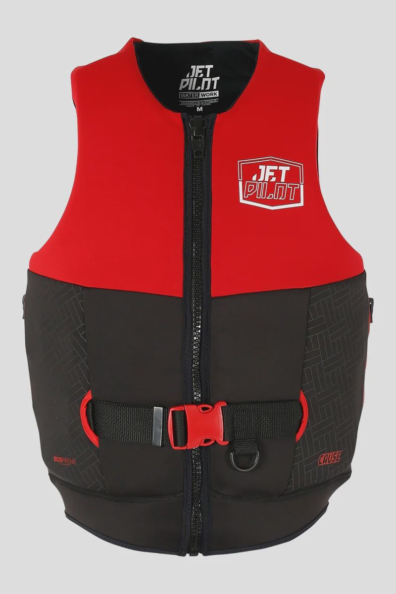 JETPILOT CAUSE L50 F/E ECO VEST L50 RED SMALL