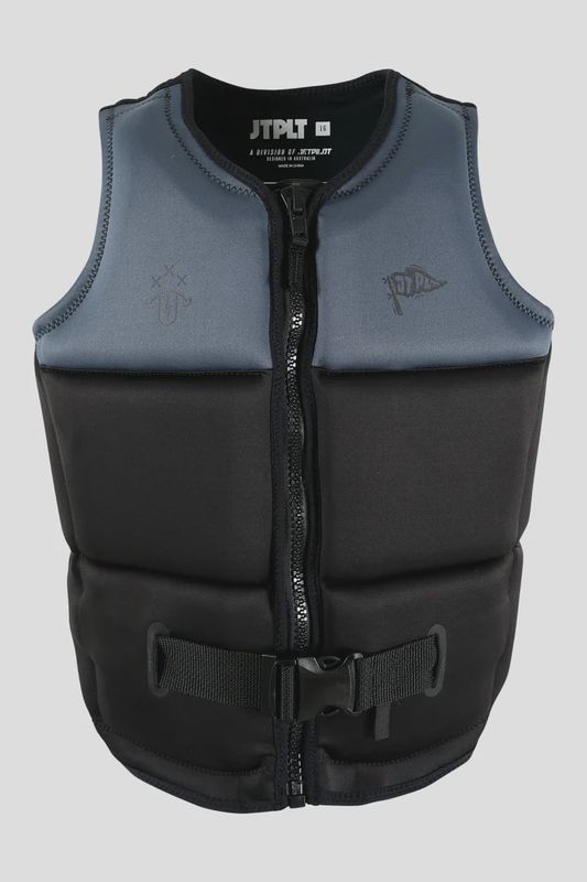 Jetpilot Freeride Boys Eco vest Black size 14