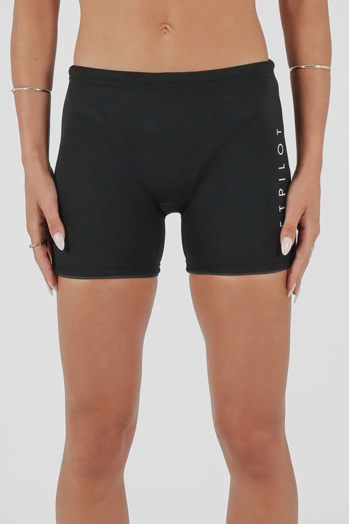 JETPILOT CORP LADIES NEO SHORT 5&quot; BLACK 12