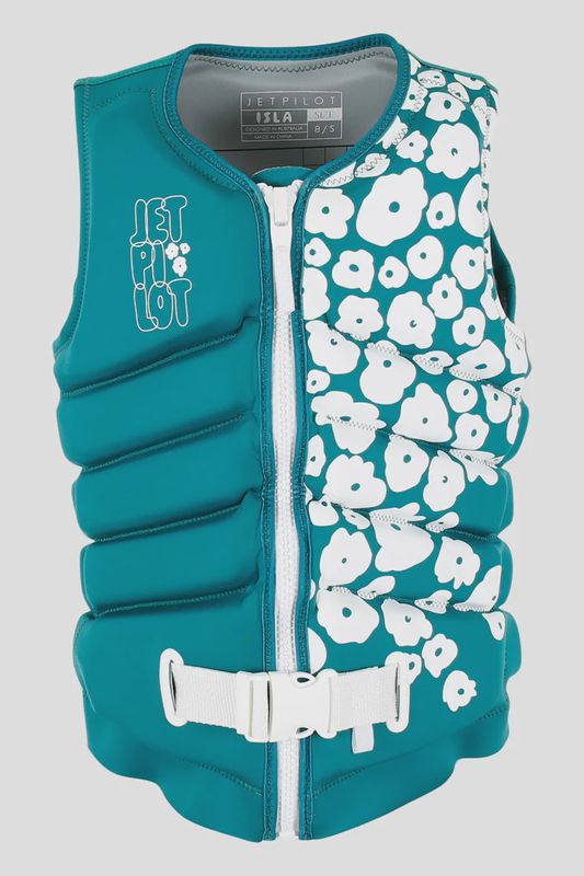 JETPILOT  ISLA X1 LADIES F/E NEO VEST GREEN SIZE 10
