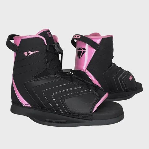 KD Charm 7-10 Ladies Wakeboard Boots-Pink/Black