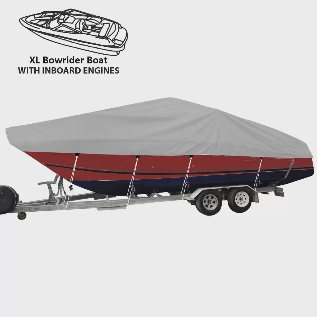 Boat Cover 5.6-5.9m Bowrider
