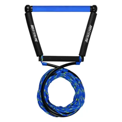 Masterline Kneeboard Combo 3 Loop Rope, Blue Suede