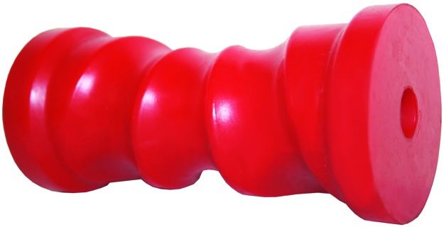 Roller Poly Red 8in Centering