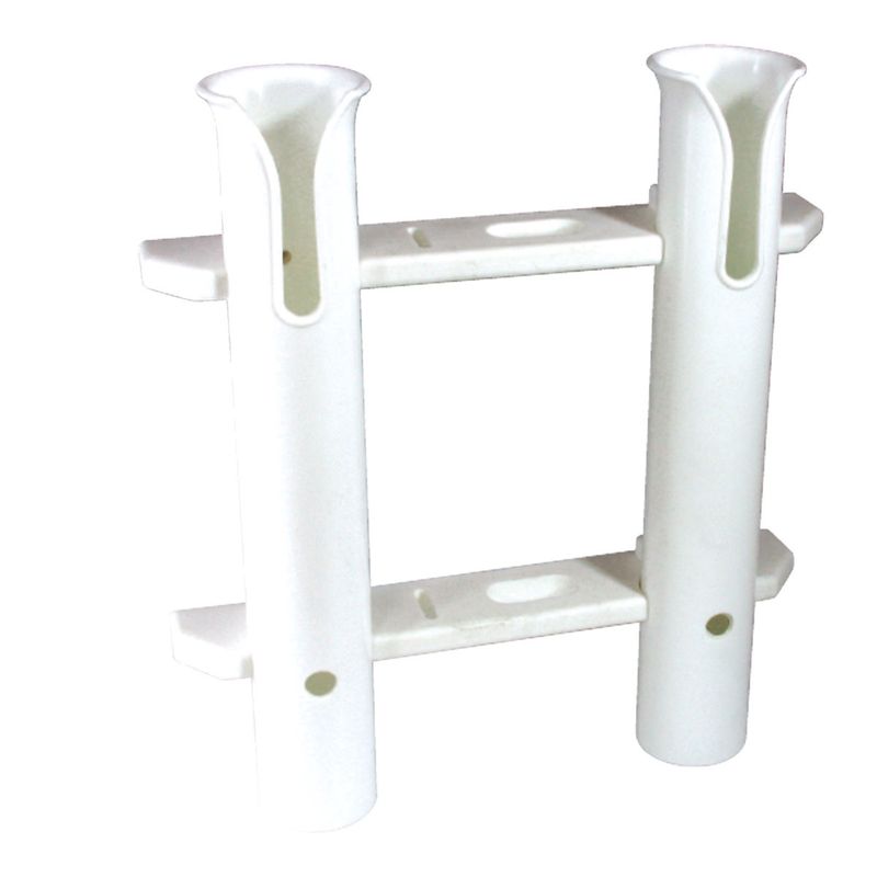Rod &amp; Knife Holder, White, 2 Rods