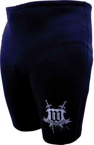 Williams Deluxe short mens- Black  Silver logo
