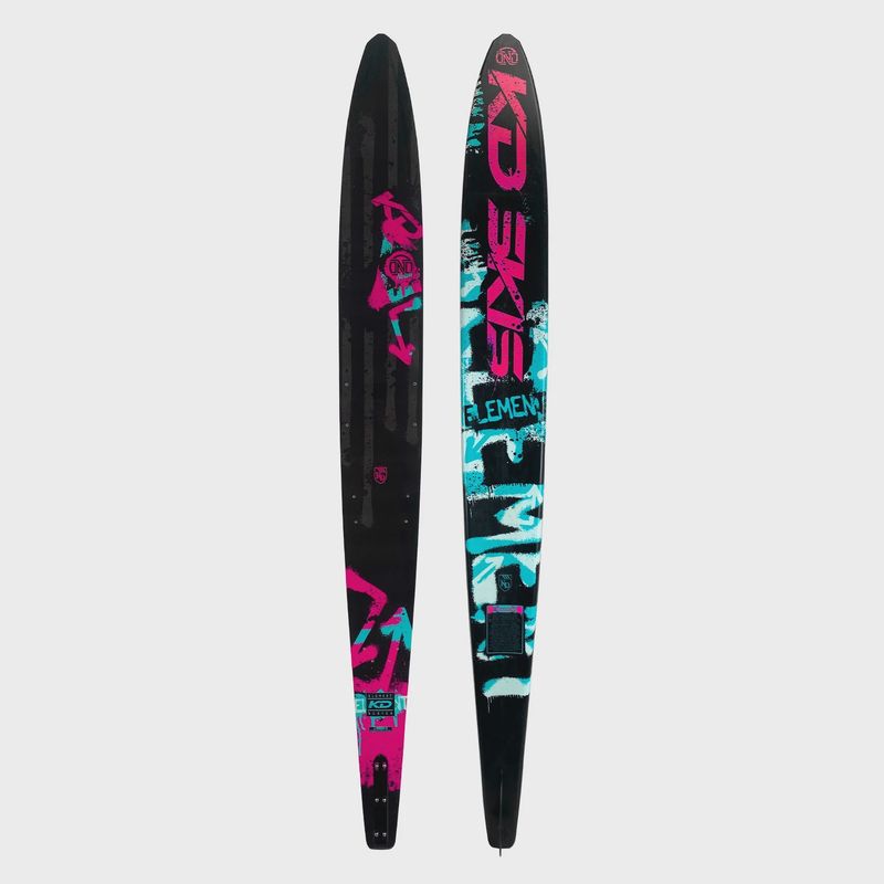 Kd Neon Ladies 66'' Water Ski-with axcess Bindings