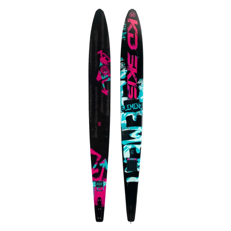 Kd Neon Ladies 66'' Water Ski-with axcess Bindings