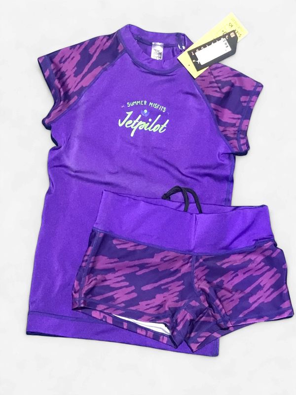 Jetpilot Girls Rashie Set