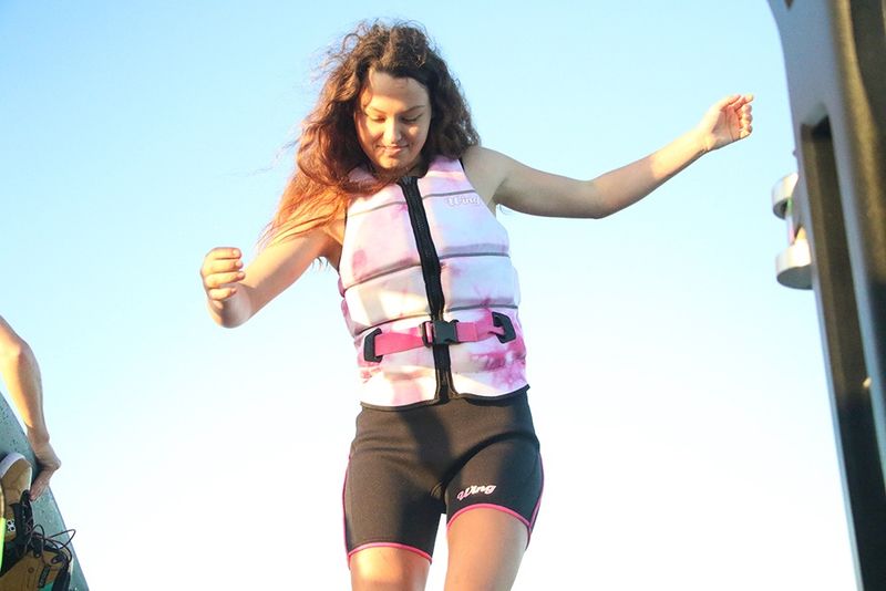 WING Ladies Spin Shorts Pink