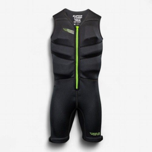 WING SUPER COMP SUIT 2XL BLACK