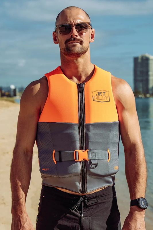 Jetpilot Cause L50 F/E Neo vest Charcoal/ Orange