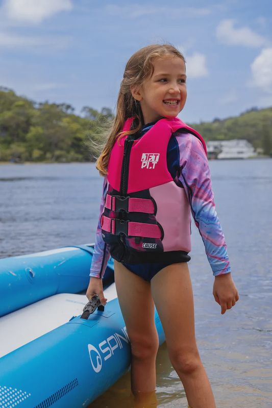 Jetpilot The Cause F/E Youth Eco Vest Pink