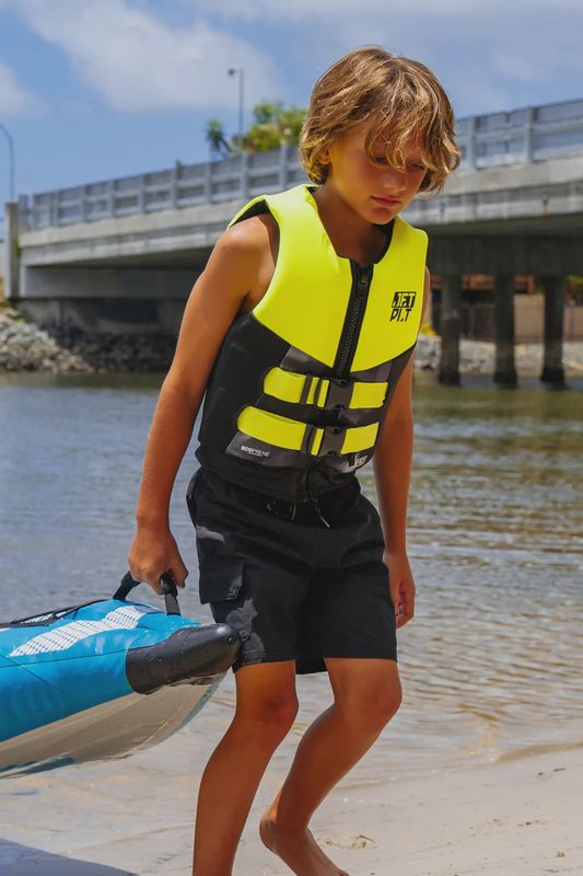 Jetpilot The Cause F/E Youth Eco Vest Yellow L50