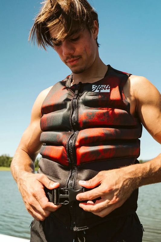Jetpilot JA24248 Phase Hyperflex Eco Vest Red 2XL