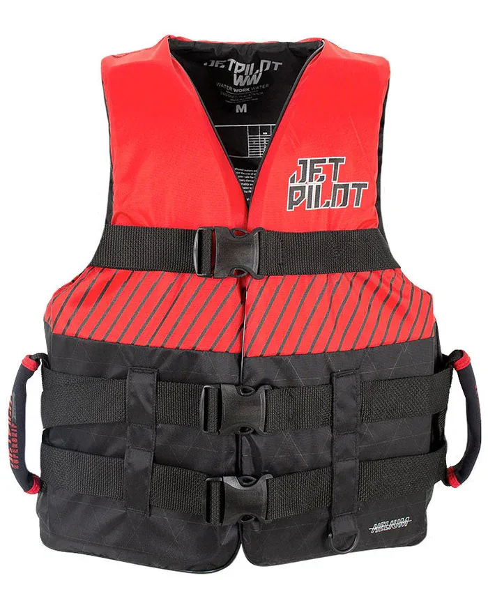 Jetpilot Helium Or Strike Nylon Vest Red