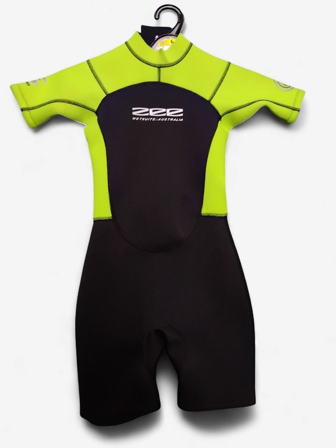 ZEE KIDS SPRING SUIT SIZE 6 LIME/BLACK