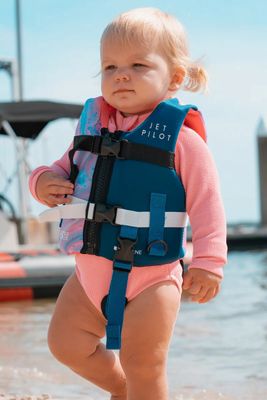 Jetpilot Cause F/E Infant Eco vest Size 1-2 Fairy Floss