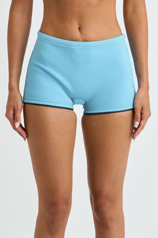 JETPILOT CORP LADIES NEO SHORT 2.5" BLUE 16