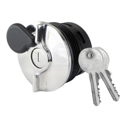 Deck filler G316 SS replacement lockable cap only 1-1/2 NPS