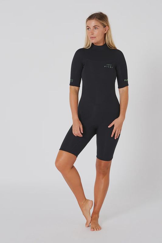 Jetpilot Flight ladies 2x2 back zip spring suit