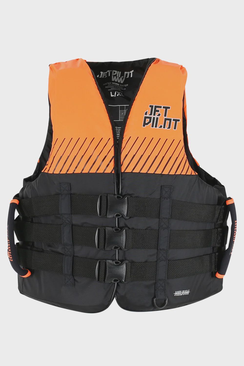 Jetpilot Helium Or Strike Nylon Vest Orange