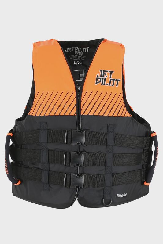 Jetpilot Helium Or Strike Nylon Vest Orange