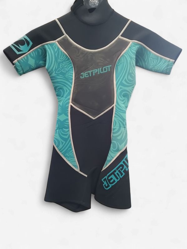 Jetpilot 2mm Girls Spring Suit Green