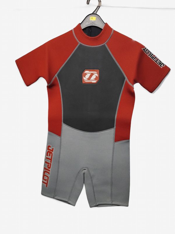 Jetpilot Kids Short sleeve Spring Suit Red/Grey